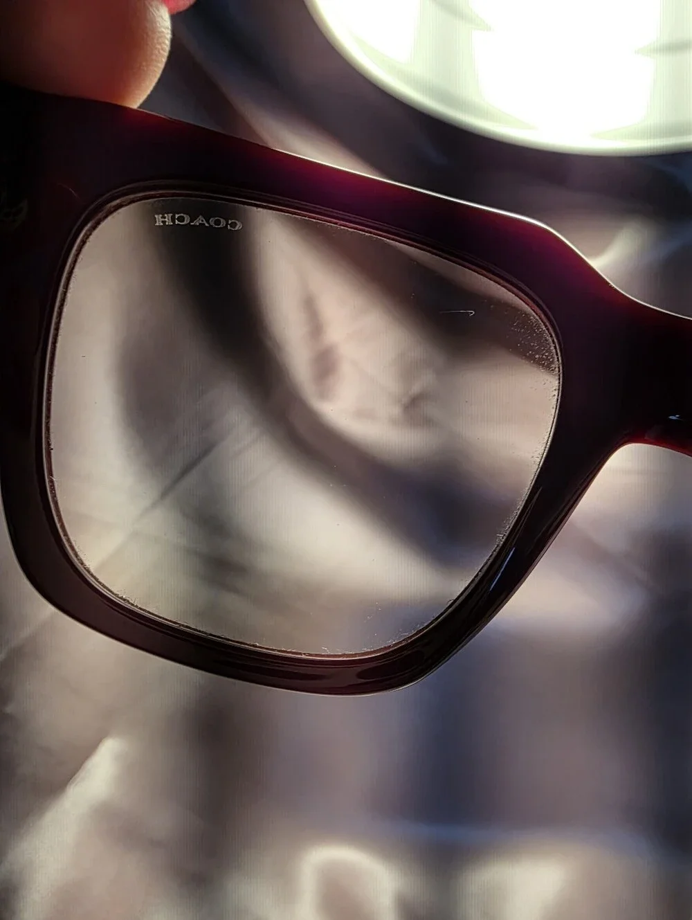 Coach  Oxblood ( 55203B)  HC8240 L1028 52-21 Sunglasses With Case